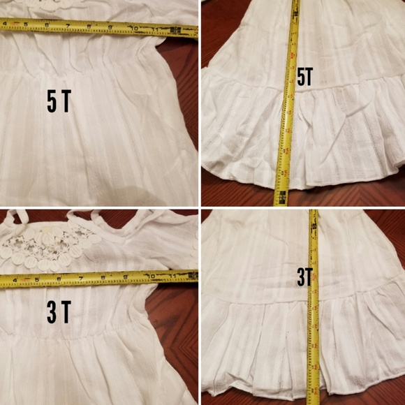 🆕️ 🌸Girls' Cold Shoulder Boho Dress - Picture 5 of 8